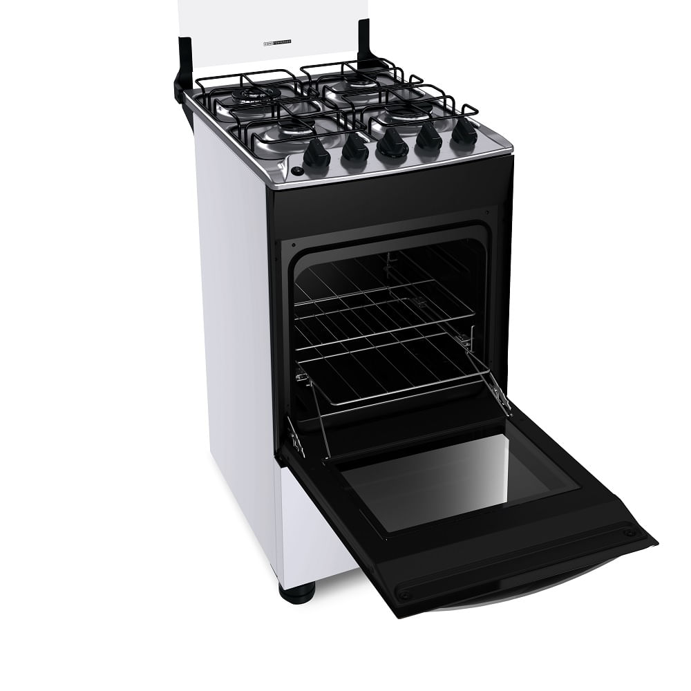 Fogão de Piso Brastemp 4 Bocas com Dupla Chama Branco BFO4EBB - Bivolt - Image 3