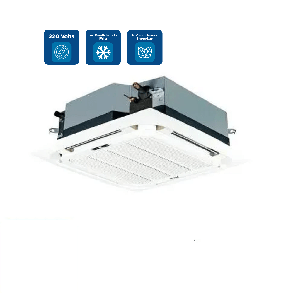 Ar Condicionado Split Cassete Inverter Philco 55000 BTU/h Frio Monofásico PAC60000ICFM5 - 220 Volts - Image 3