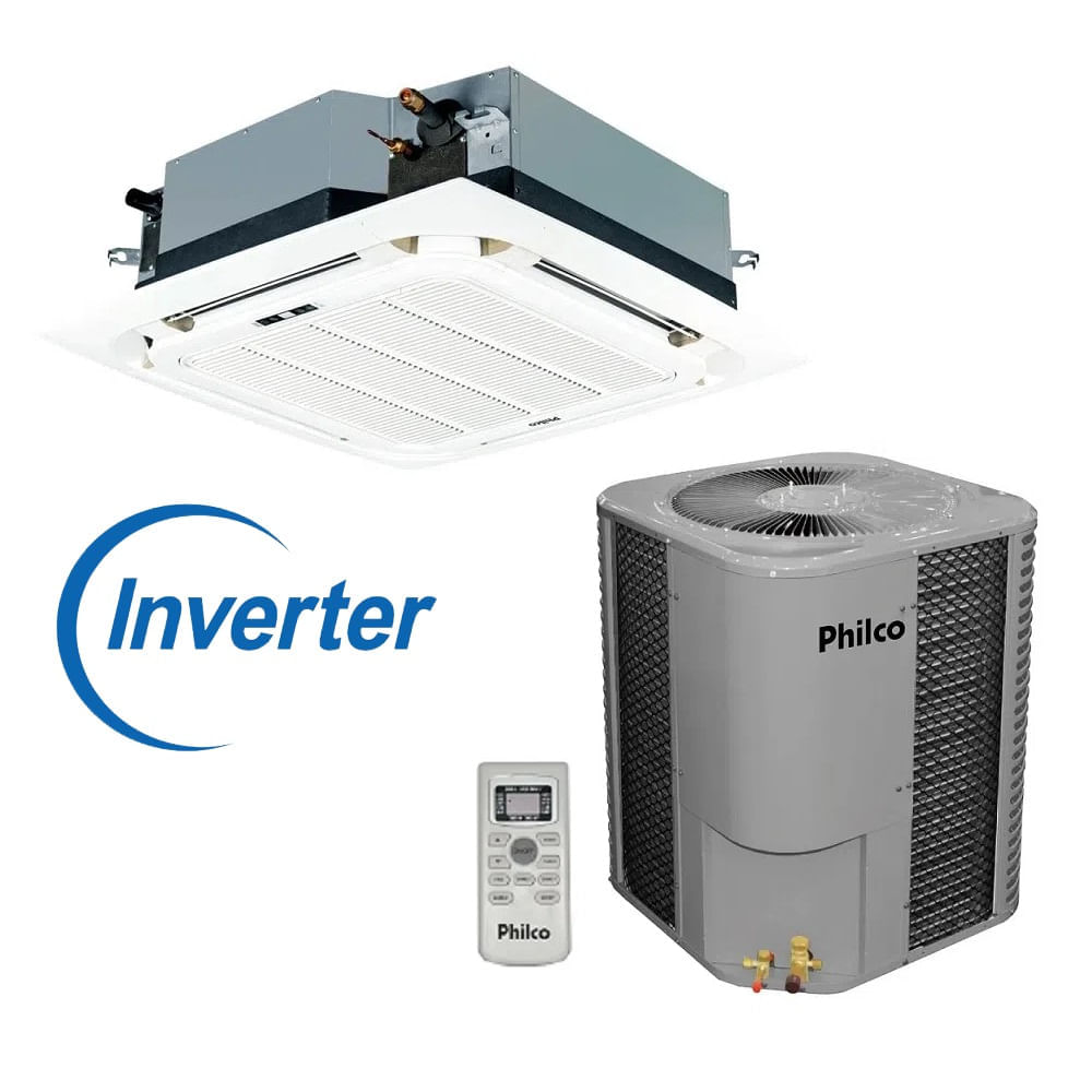 Ar Condicionado Split Cassete Inverter Philco 55000 BTU/h Frio Monofásico PAC60000ICFM5 - 220 Volts - Image 2