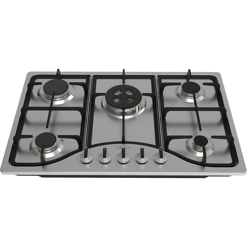 Cooktop a Gás Oster 5 Bocas Semiprofissional Inox OTOP701 – Bivolt - Image 2