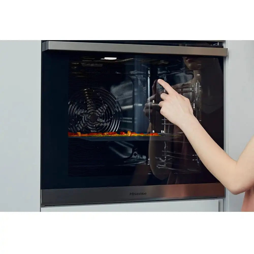 Forno Elétrico de Embutir Hisense 84 Litros Preto e Inox - 220 Volts - Image 9