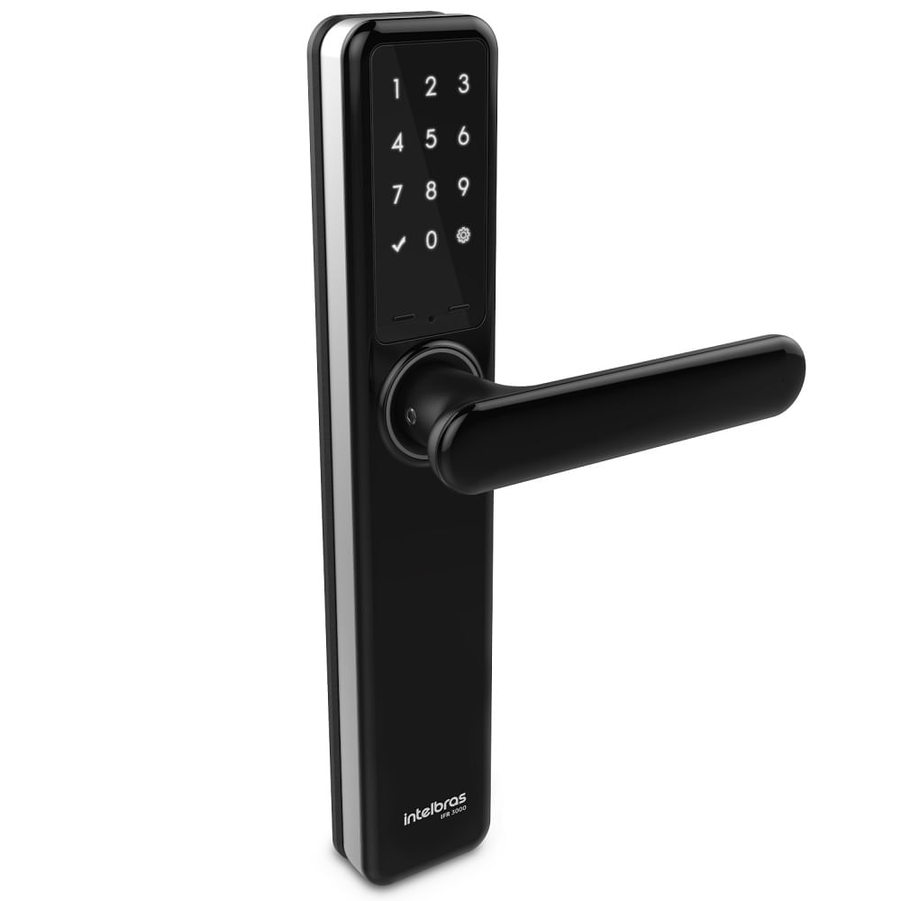 Fechadura Digital de Embutir Intelbras Smart Preta IFR 3000+ - Image 4