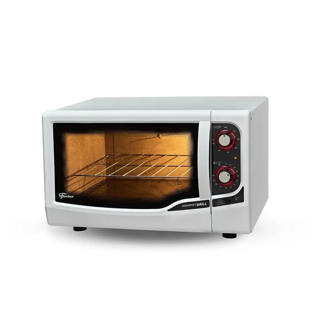 Forno Elétrico Fischer 44 Litros Gourmet Grill Branco - 127 Volts - Image 4