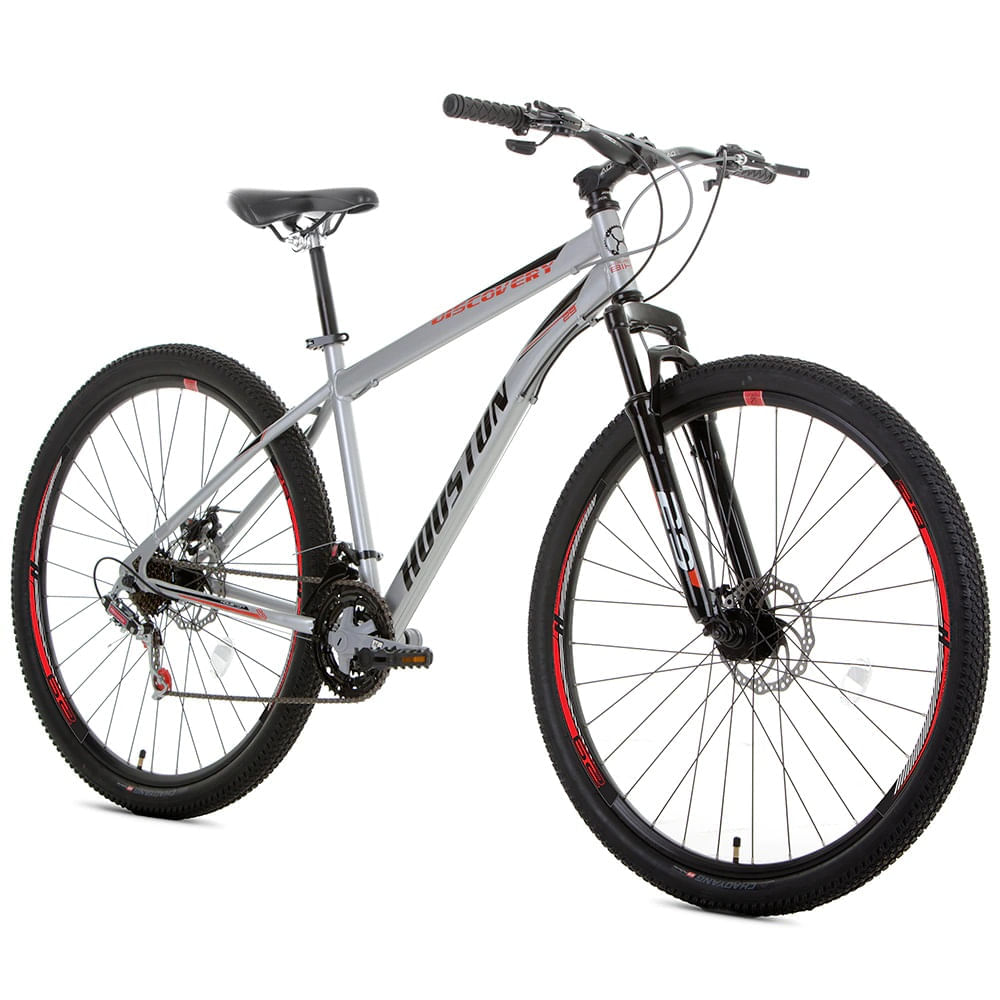 Bicicleta Houston Aro 29 Discovery Prata - Image 2