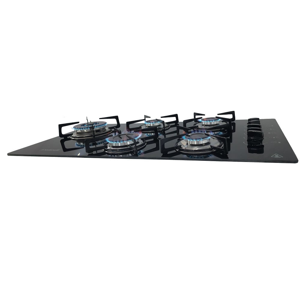 Cooktop Safanelli 5 Bocas Tripla Chama Prime Preto TRI510 - Bivolt - Image 7