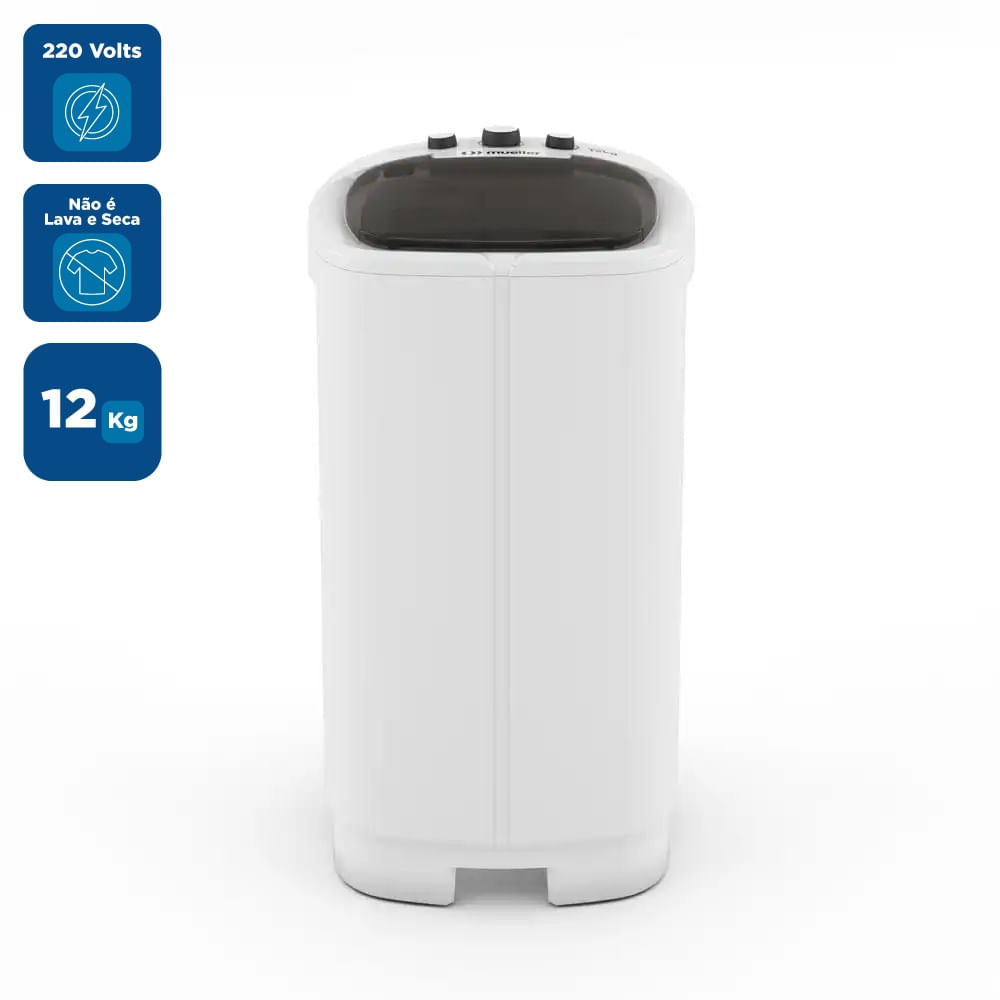 Lavadora de Roupas Mueller 12kg Family Aquatec Branca – 220 Volts - Image 2