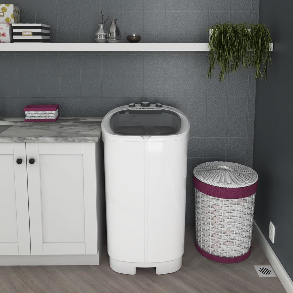 Lavadora de Roupas Mueller 12kg Family Aquatec Branca – 220 Volts - Image 9
