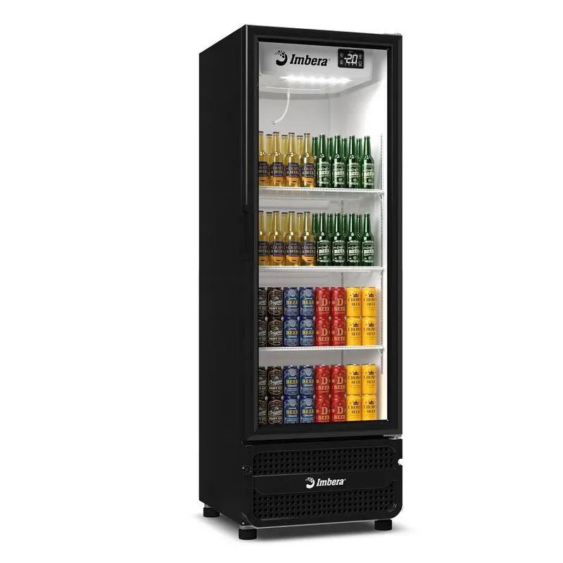 Cervejeira Imbera 538 Litros Porta de Vidro Padrão Preta CCV355 - 127 Volts - Image 5