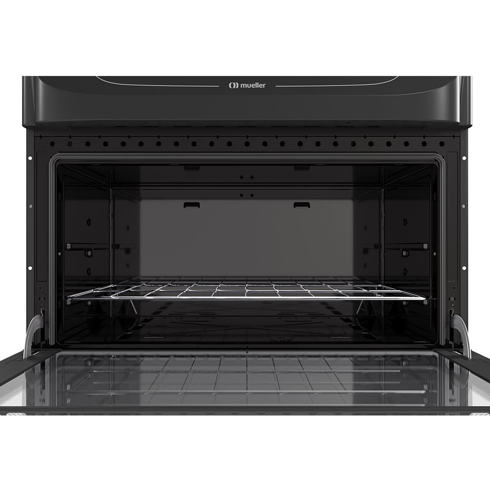 Fogão De Piso Mueller 5 Bocas Mesa De Vidro Preto MFV5BB - Bivolt - Image 7