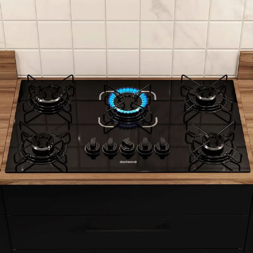 Cooktop Itatiaia 5 Bocas Essencial Preto - Bivolt - Image 5