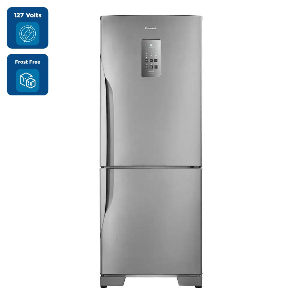 Refrigerador Panasonic Frost Free 425 Litros Inox BB53 - 127 Volts - Image 2