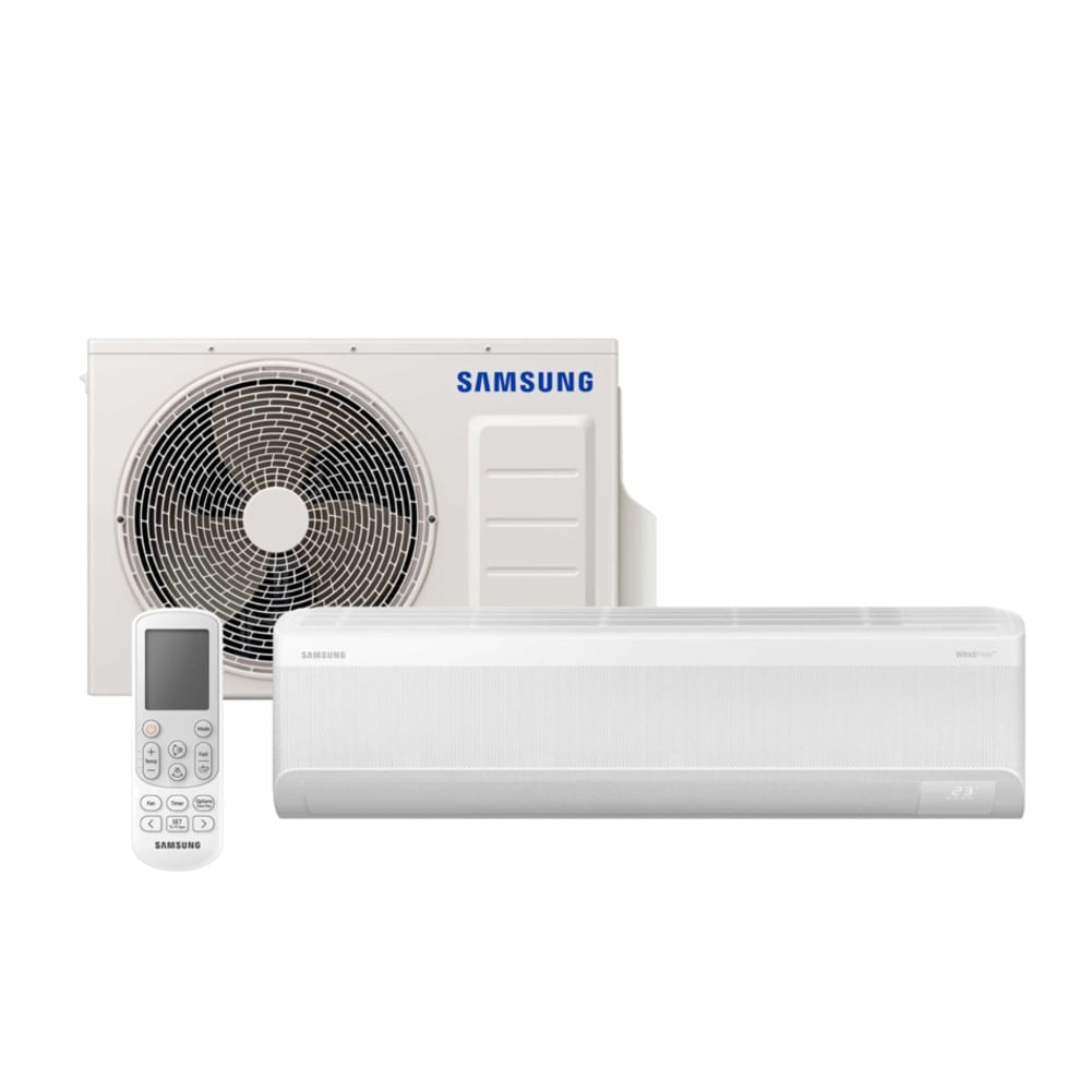 Ar Condicionado Split Inverter Samsung WindFree AI 24000 BTU/h Frio AR60F24D1AWNAZ - 220 Volts