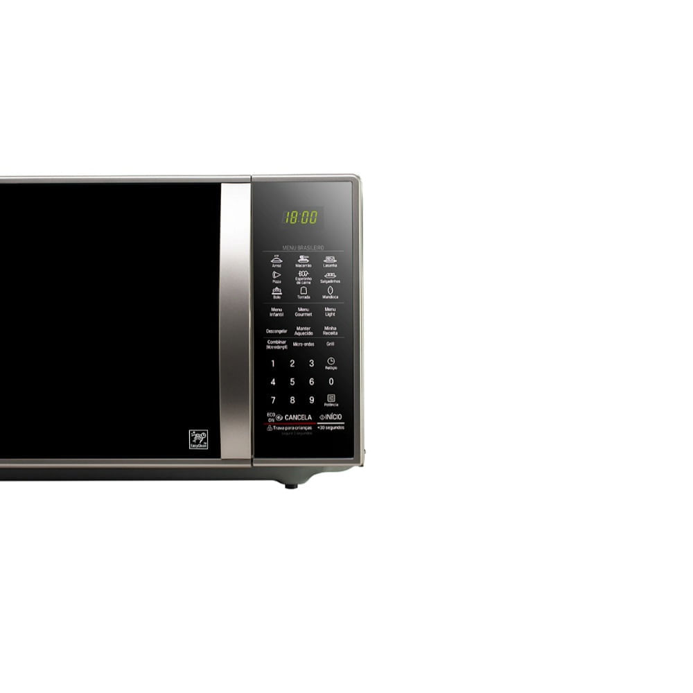 Micro-ondas LG 30 Litros com Grill de Quartzo e Revestimento EasyClean Prata MH7093BR – 127 Volts - Image 6