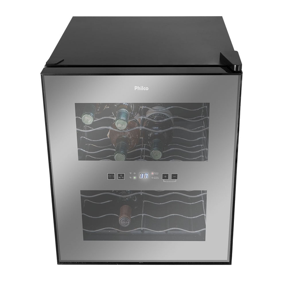 Adega Philco 16 Garrafas com Display Digital Preta PAD16E - Bivolt - Image 4