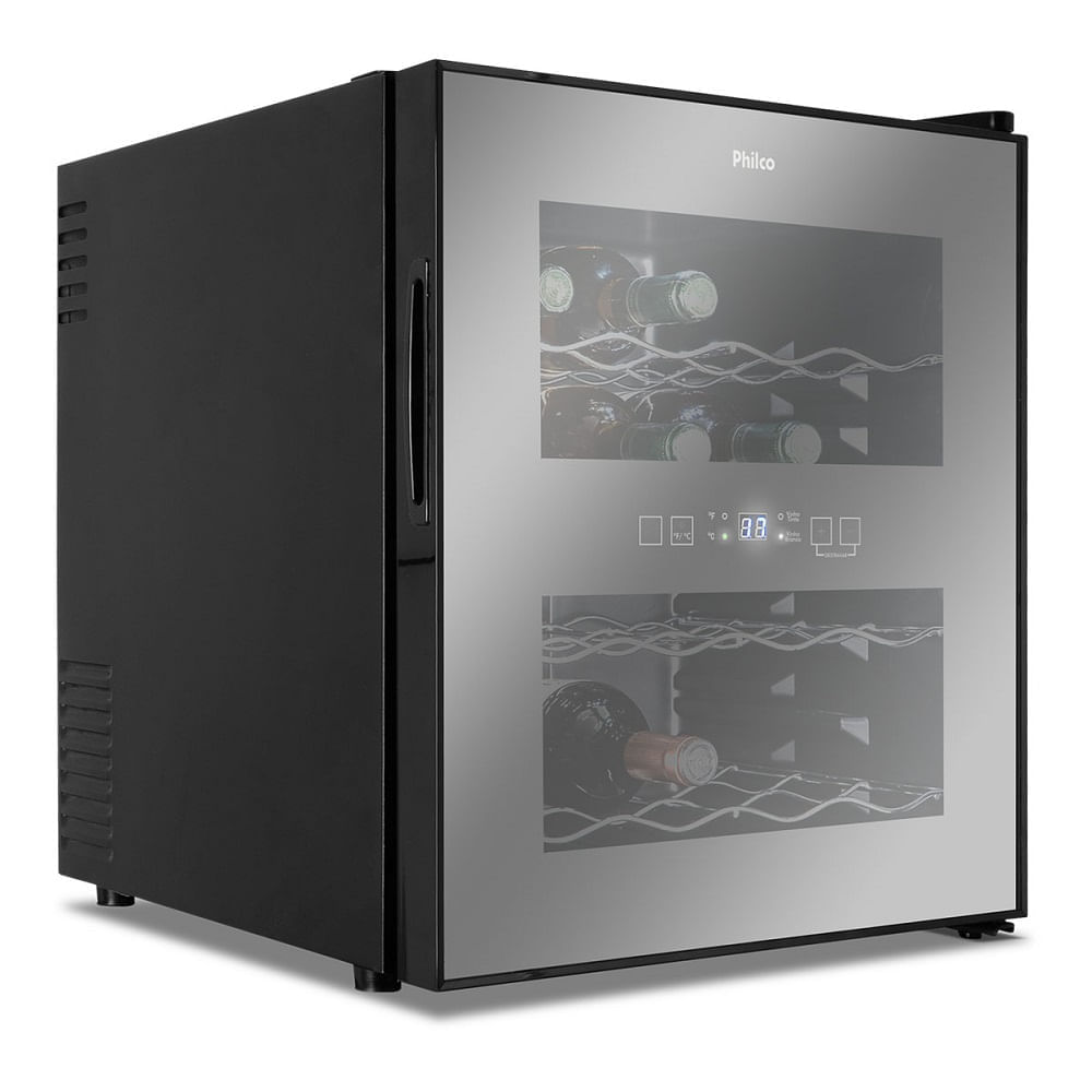 Adega Philco 16 Garrafas com Display Digital Preta PAD16E - Bivolt - Image 5