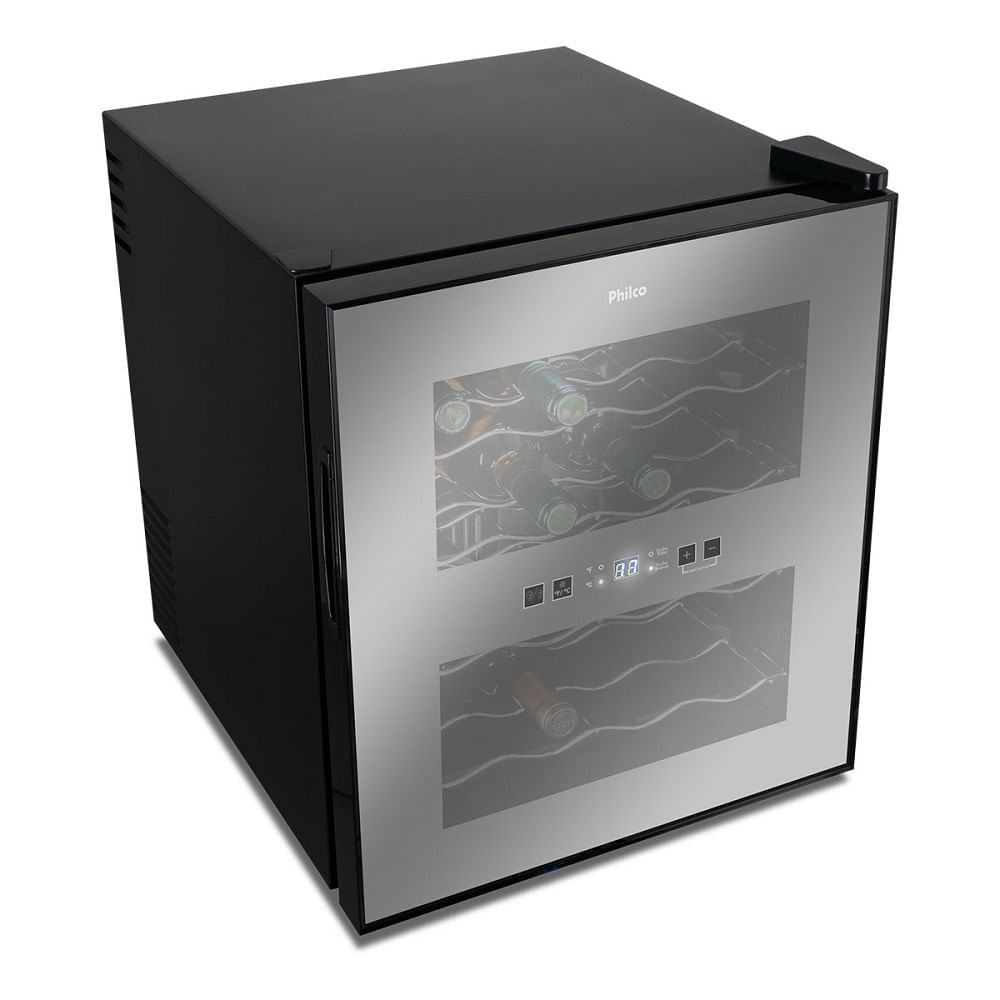 Adega Philco 16 Garrafas com Display Digital Preta PAD16E - Bivolt - Image 3
