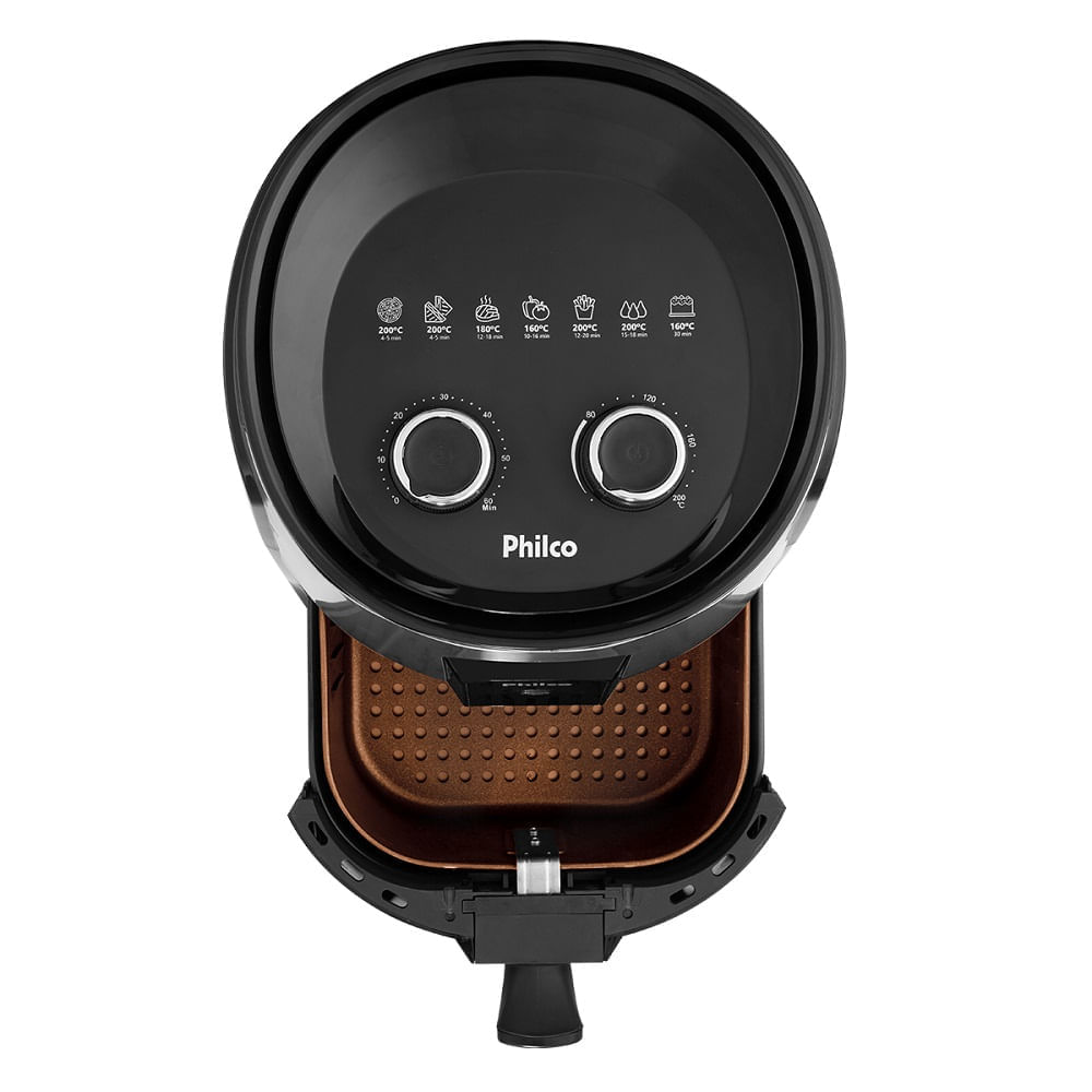 Fritadeira Air Fry Philco 4,4 Litros Preta Gourmet PFR15PG - 127 Volts - Image 12
