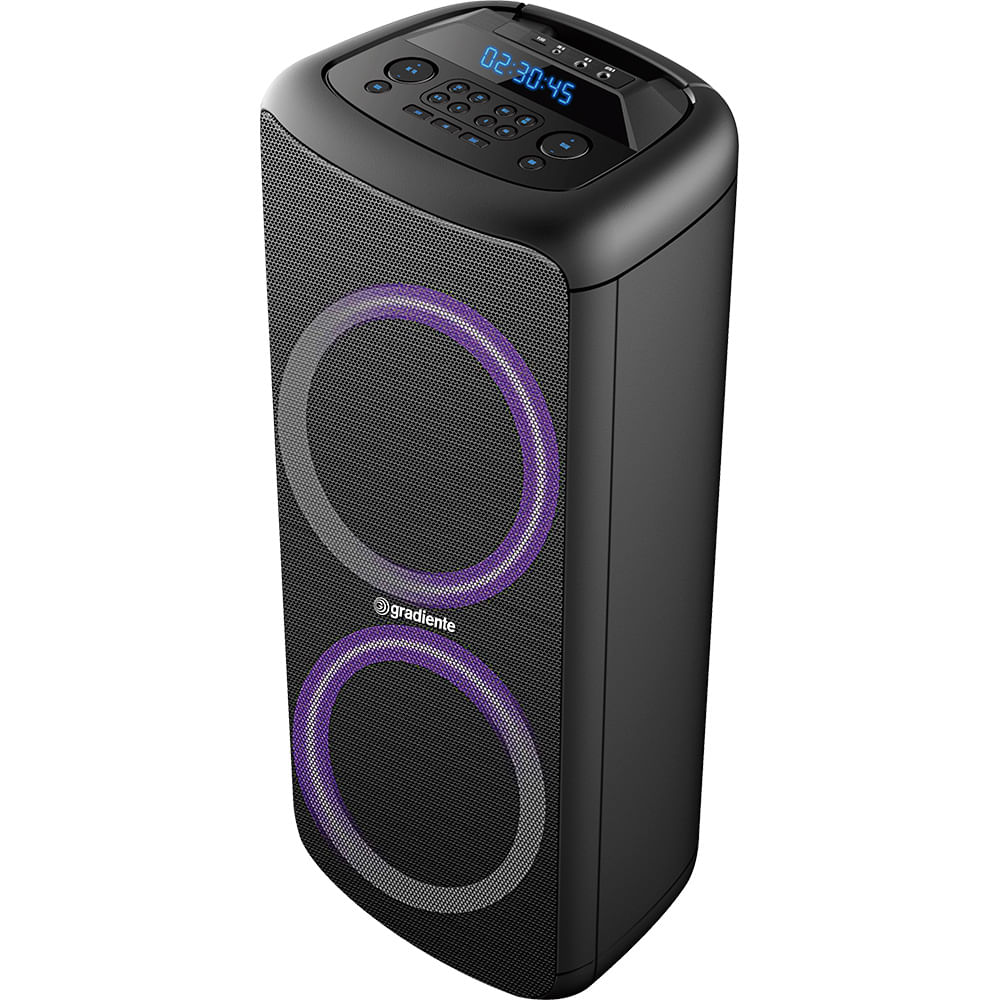 Caixa de Som Gradiente Woofer 10 Preta GCA203 – Bivolt - Image 4