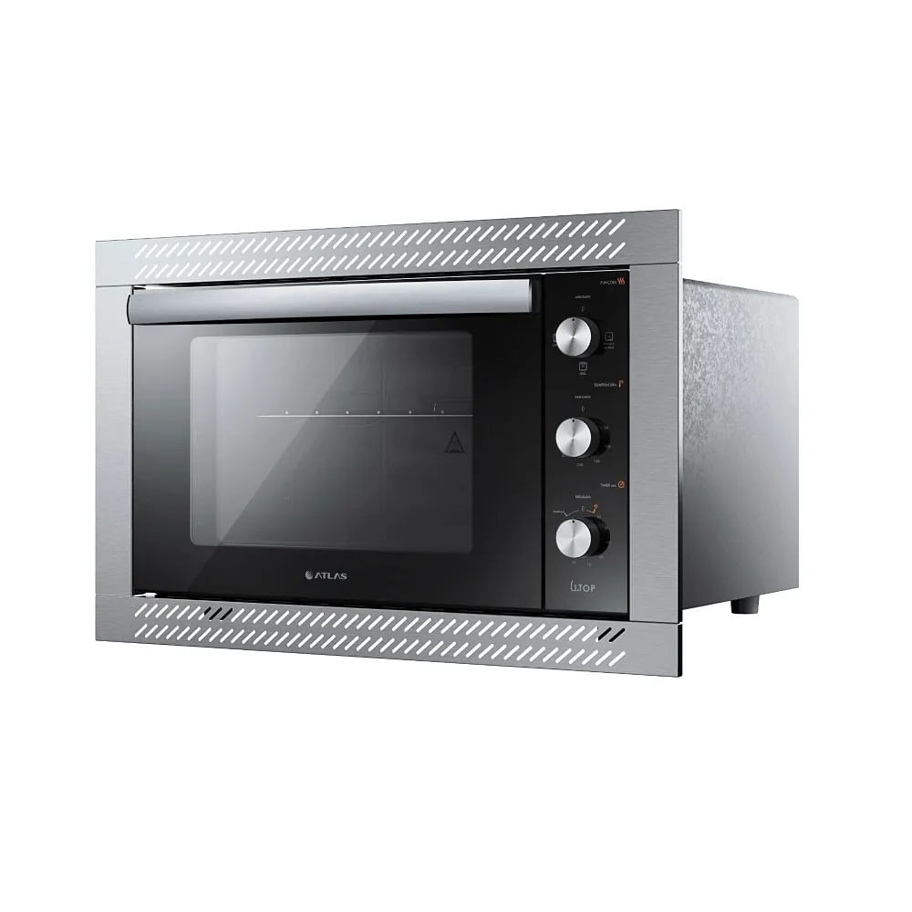 Forno Elétrico de Embutir Atlas 44 Litros U Top Com Grill e Timer Preto – 127 Volts - Image 3