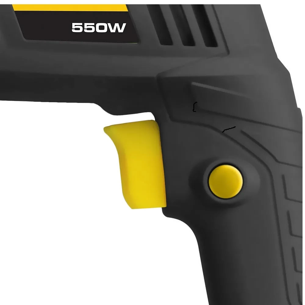 Furadeira Elétrica de Impacto Hammer 550W Preta FI-1000 – 127 Volts - Image 4