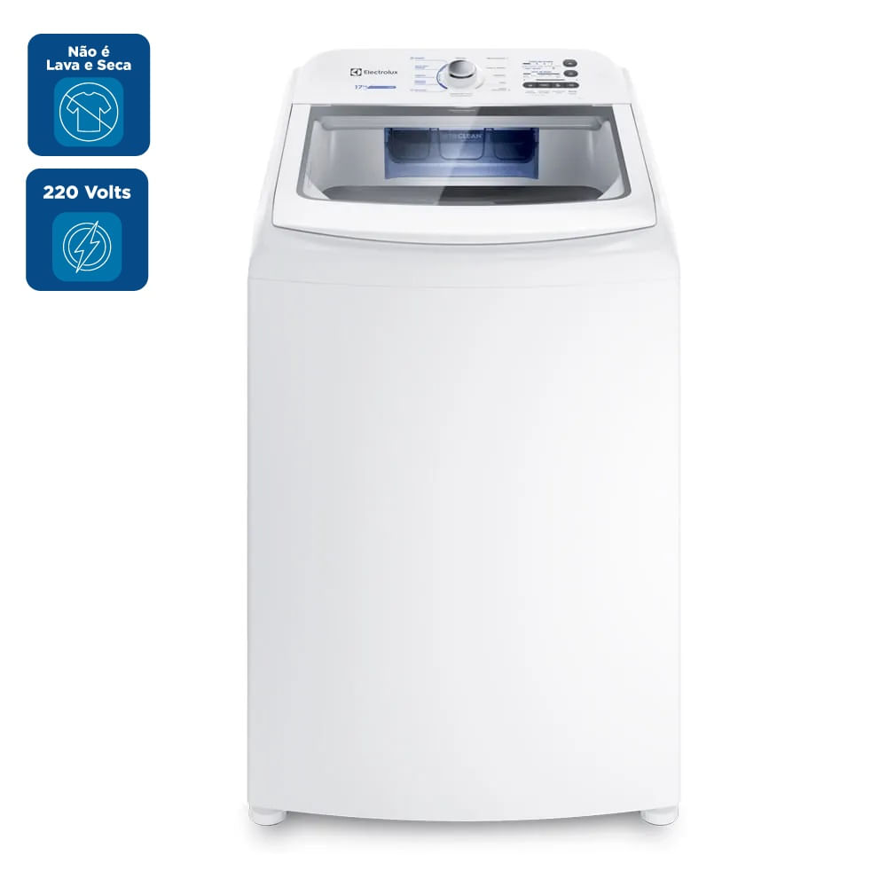 Lavadora Electrolux 17kg Essential Care Jet&Clean e Ultra Filter Branca LED17 - 220 Volts - Image 2