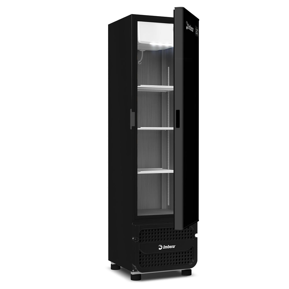 Cervejeira Imbera 215 Litros Porta Sólida Padrão Preta CCV144 - 220 Volts - Image 4