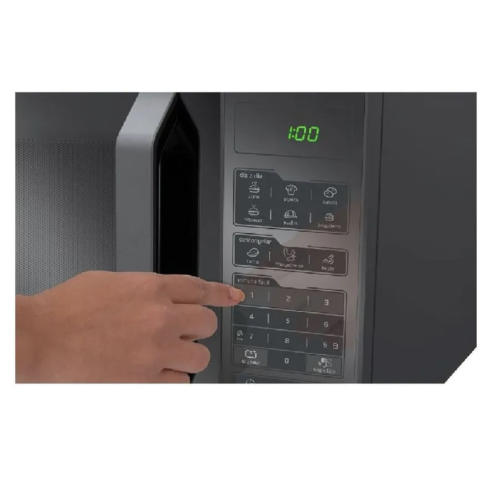 Micro-ondas Midea 27 Litros Prata Espelhado MXSA27S2 – 220 Volts - Image 7