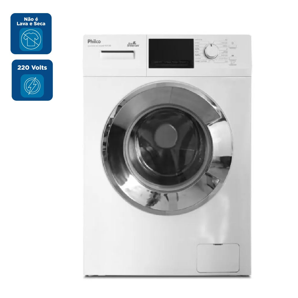 Lavadora de Roupas Philco 10,2Kg Branco PLR10B – 220 Volts - Image 2