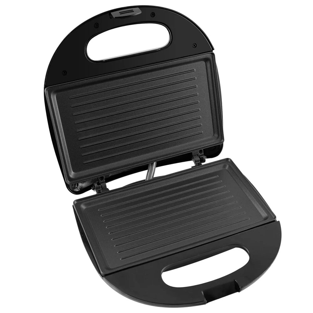 Sanduicheira e Grill Britânia Crome Preto/Inox – 127 Volts - Image 4