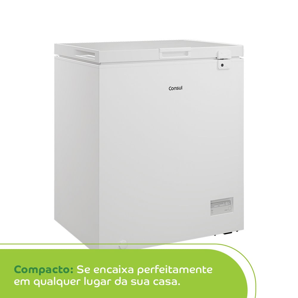 Freezer Horizontal Consul 142 Litros Branco CHA14AB – 127 Volts - Image 9