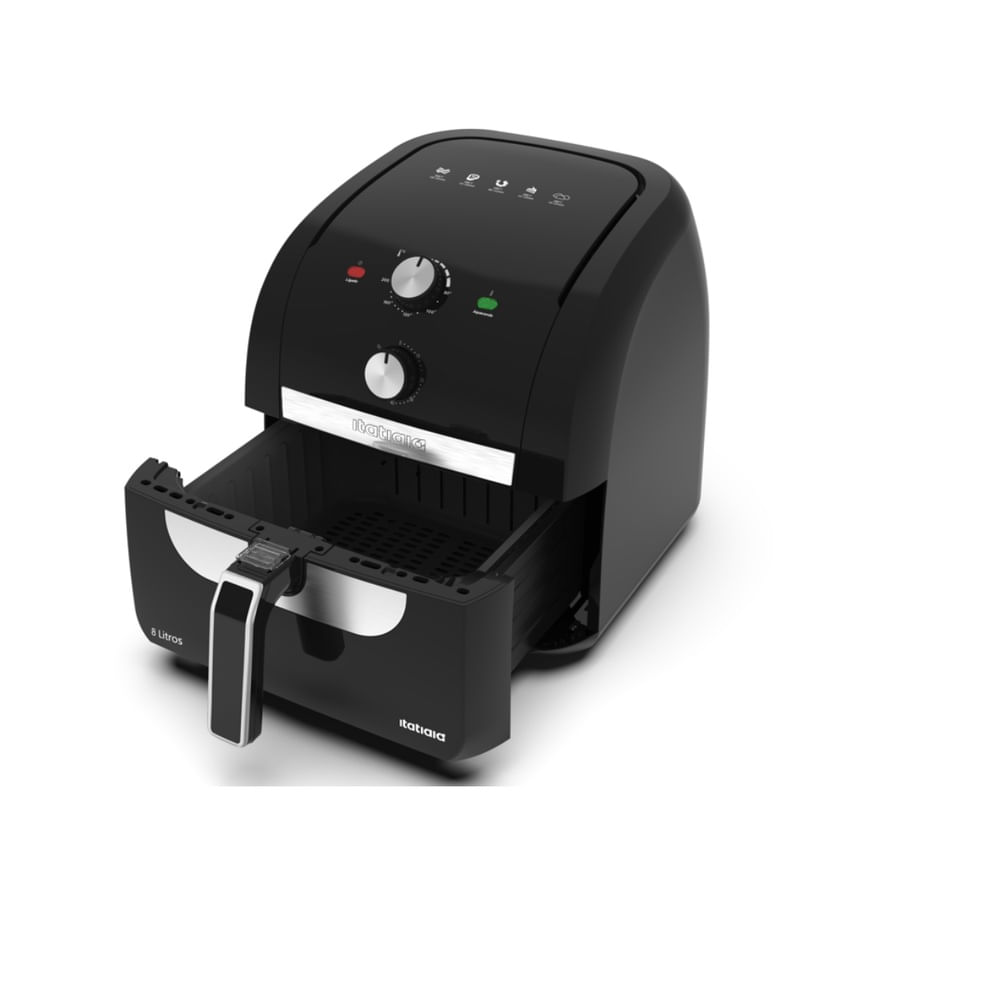 Fritadeira Air Fryer Itatiaia 8 Litros Preta AFITA1003 – 127 Volts - Image 3