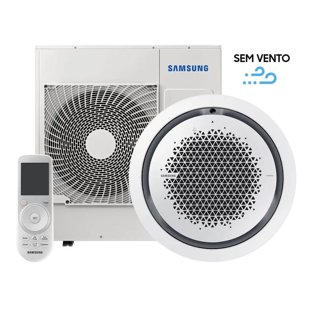 Ar Condicionado Cassete 360 Inverter Samsung WindFree 36000 BTU/h Quente e Frio Monofásico AC036DN6DKG/AZ - 220 Volts - Image 3