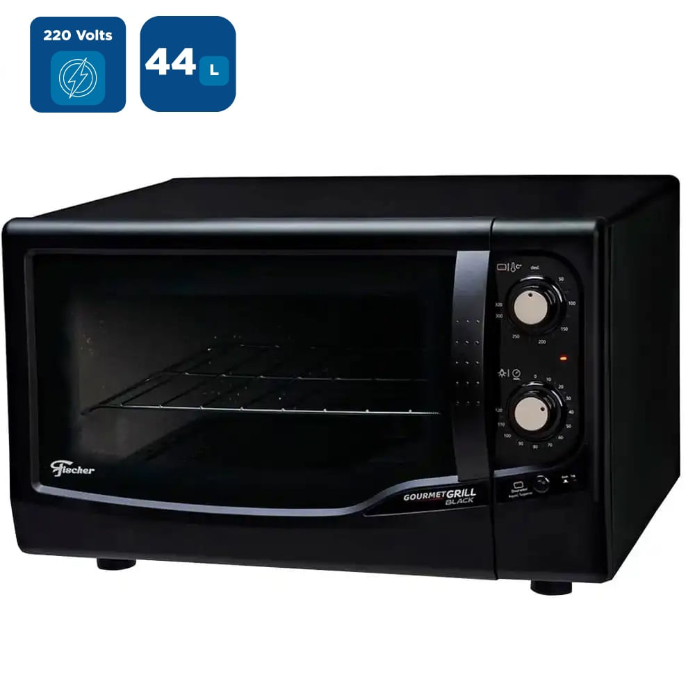 Forno Elétrico Fischer 44 Litros Gourmet Grill Preto - 220 Volts - Image 2