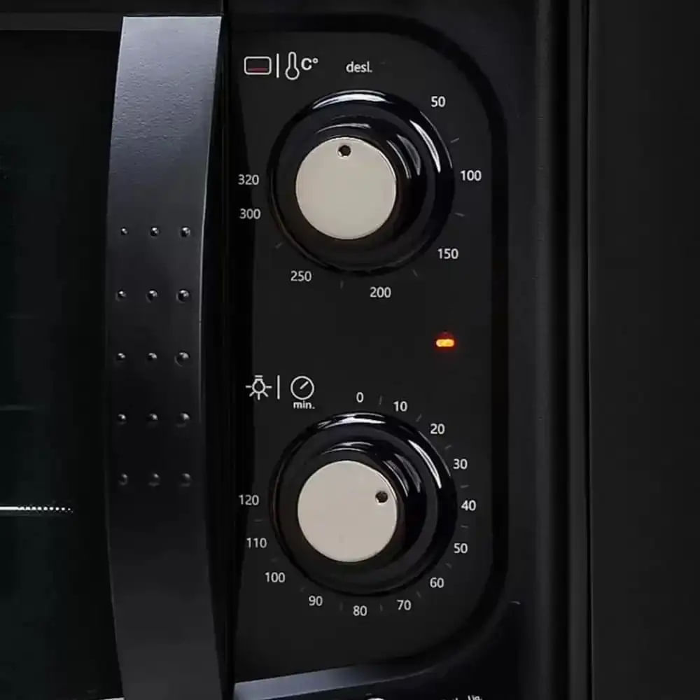 Forno Elétrico Fischer 44 Litros Gourmet Grill Preto - 220 Volts - Image 4