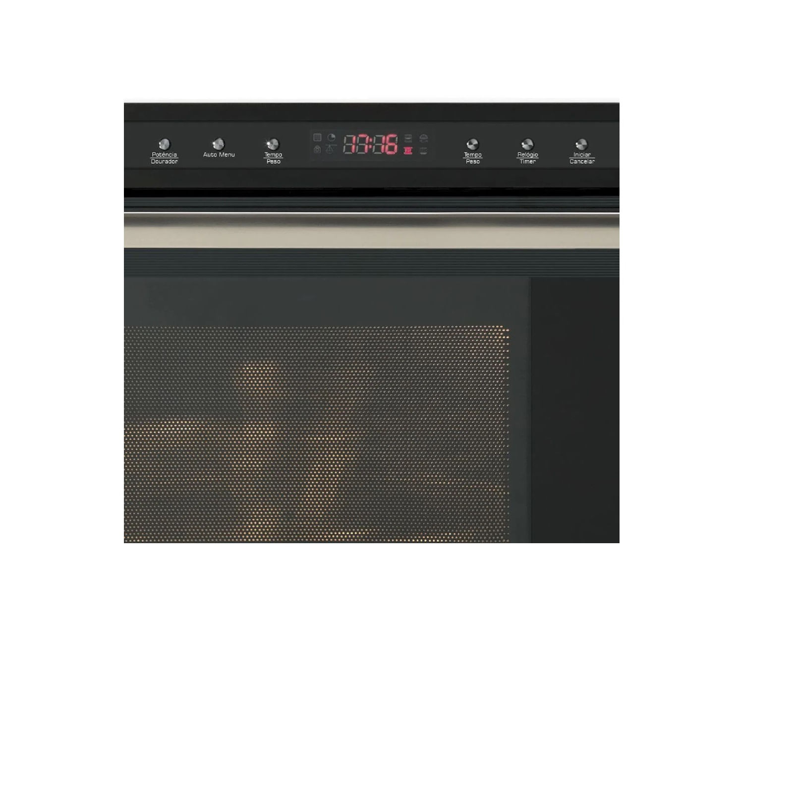 Micro-ondas de Embutir Fischer 25 Litros Infinity Dourador Preto 220V - Image 3