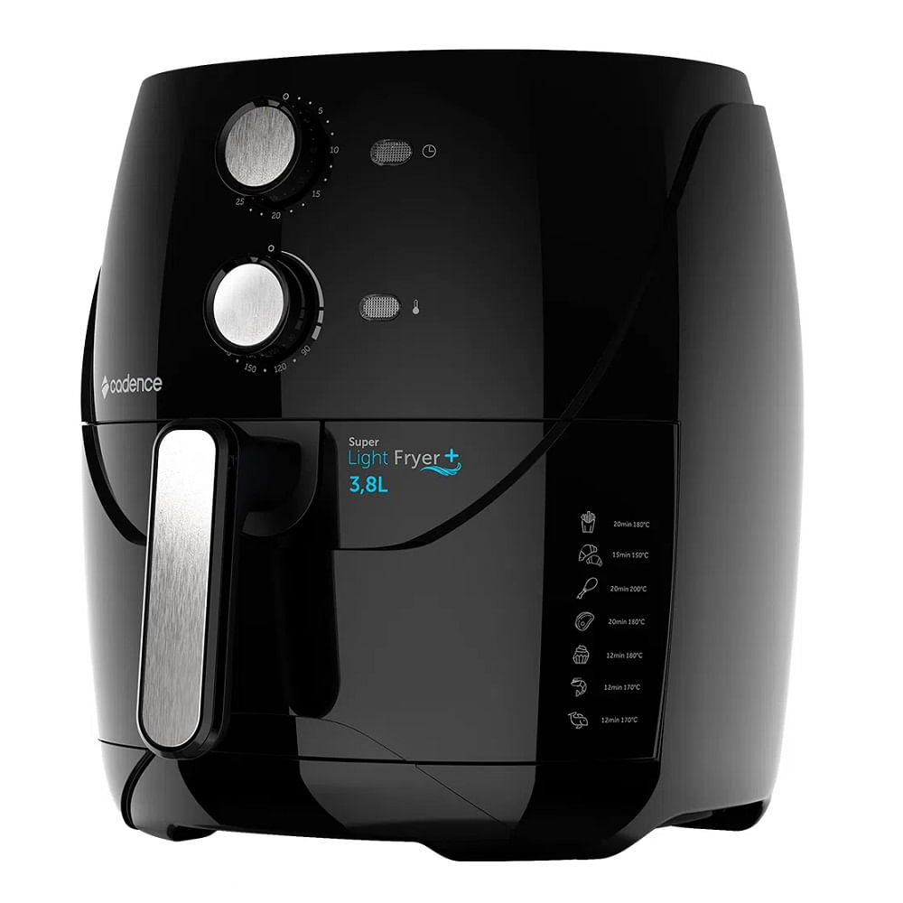 Air Fryer Cadence FRT555 3,8 Litros 1500W Preto 127V - Image 2