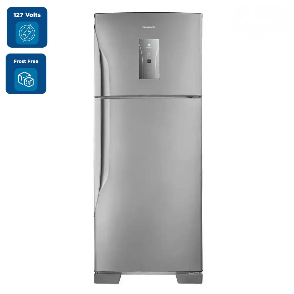 Refrigerador Panasonic Frost Free 435 Litros Aço Escovado BT50 - 127 Volts - Image 2