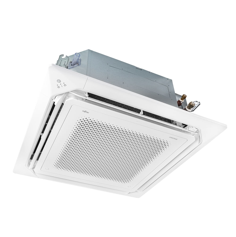 Ar Condicionado Split Cassete Inverter Fujitsu Airstage Premium 36000 BTU/h Quente e Frio Trifásico AUBH36KRLB - 380 Volts - Image 5