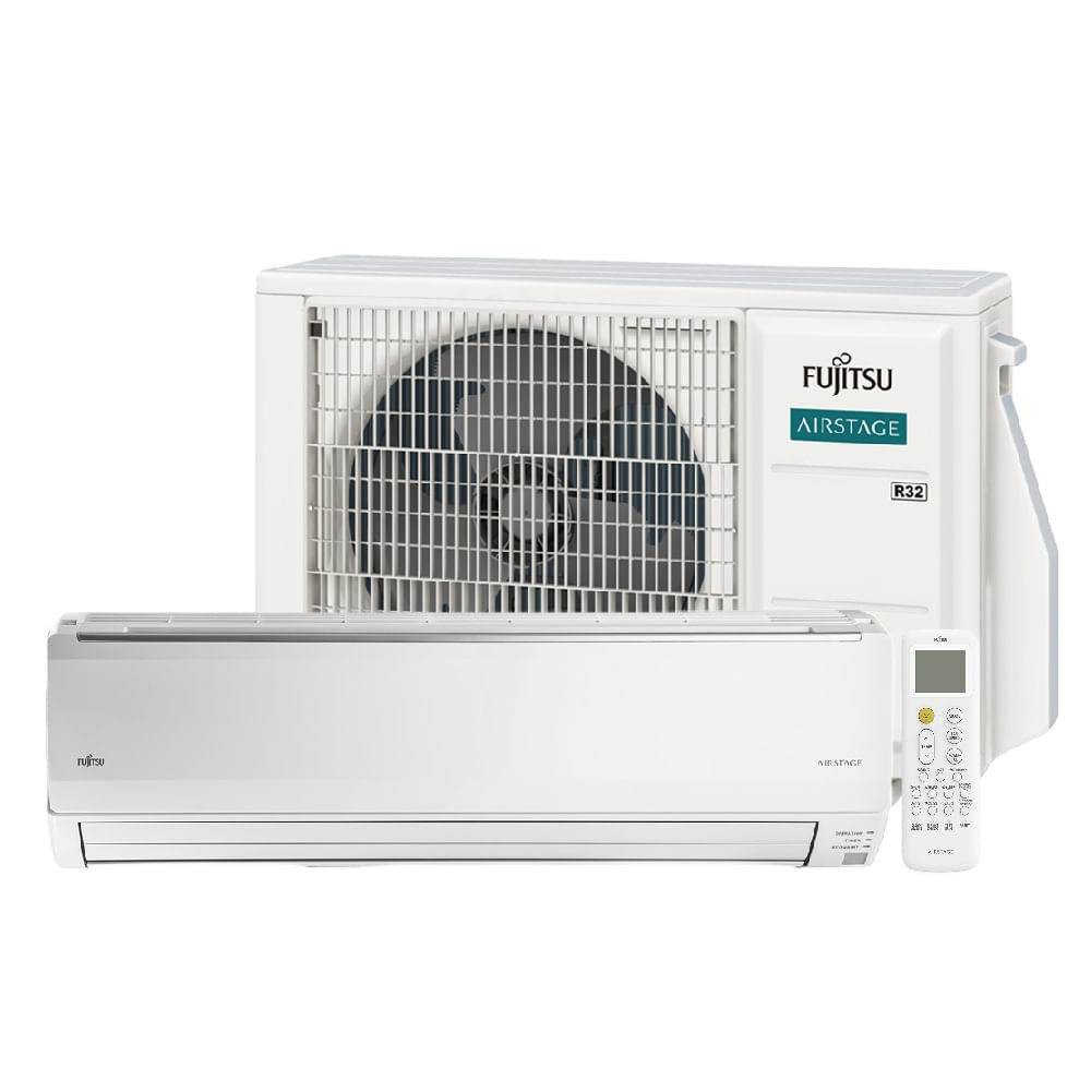 Ar Condicionado Split Hi Wall Inverter Fujitsu Airstage Premium 24000 BTU/h Frio ASBG24CMBA - 220 Volts