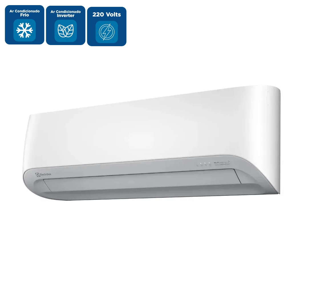 Ar Condicionado Split Hi Wall Inverter Electrolux Color Adapt 18000 BTU/h Frio 3218IFBA206 – 220 Volts - Image 2