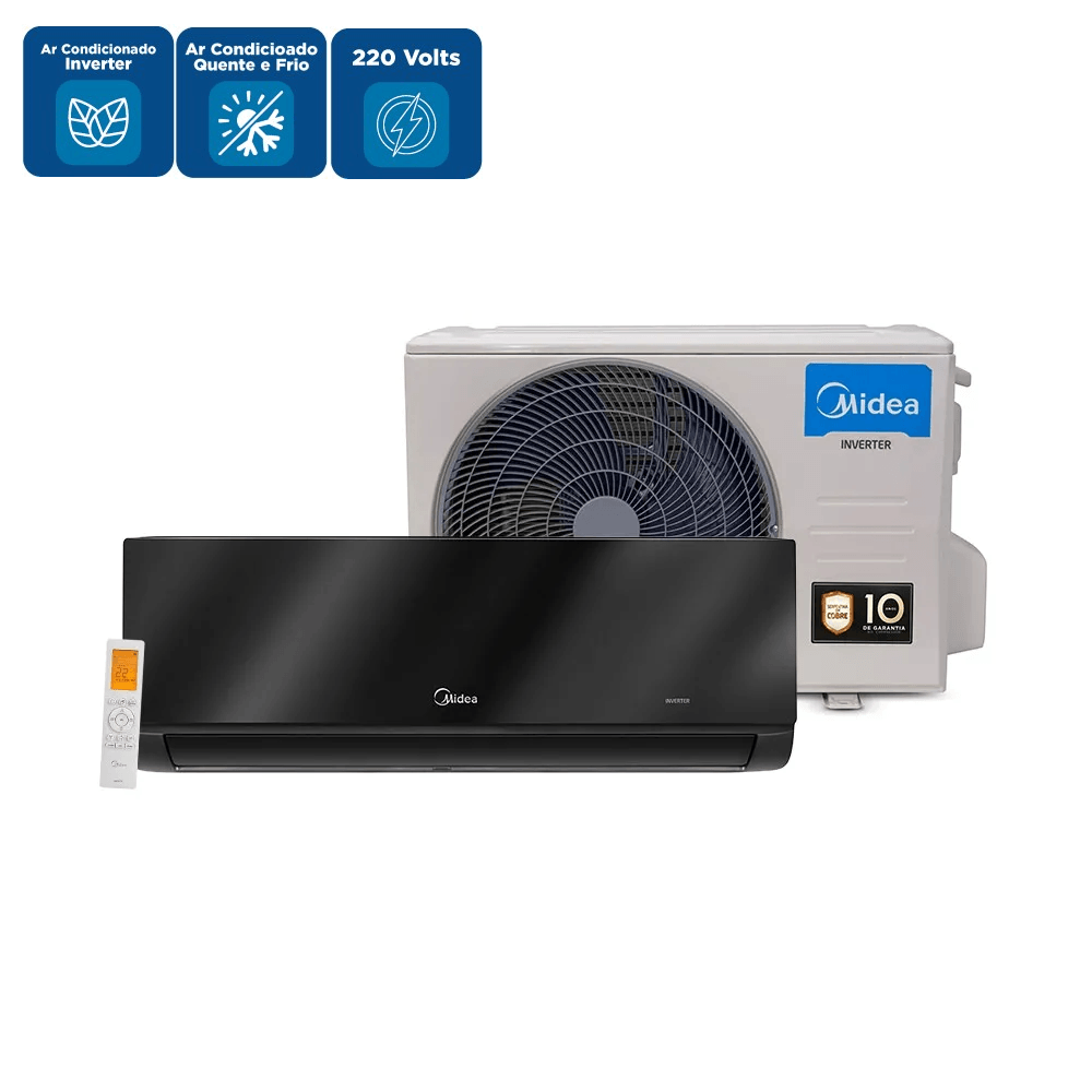 Ar Condicionado Split Inverter Midea 18000Btus Xtreme Save Connect Quente e Frio 42MGVQI18M5 – 220V - Image 2