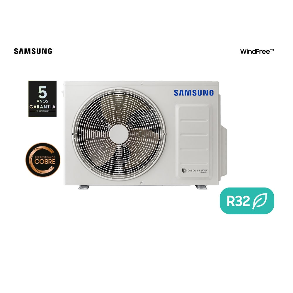 Ar Condicionado Cassete Samsung WindFree 17000 BTU/h Quente e Frio Monofásico AC018DN1DKG/AZ – 220 Volts - Image 3