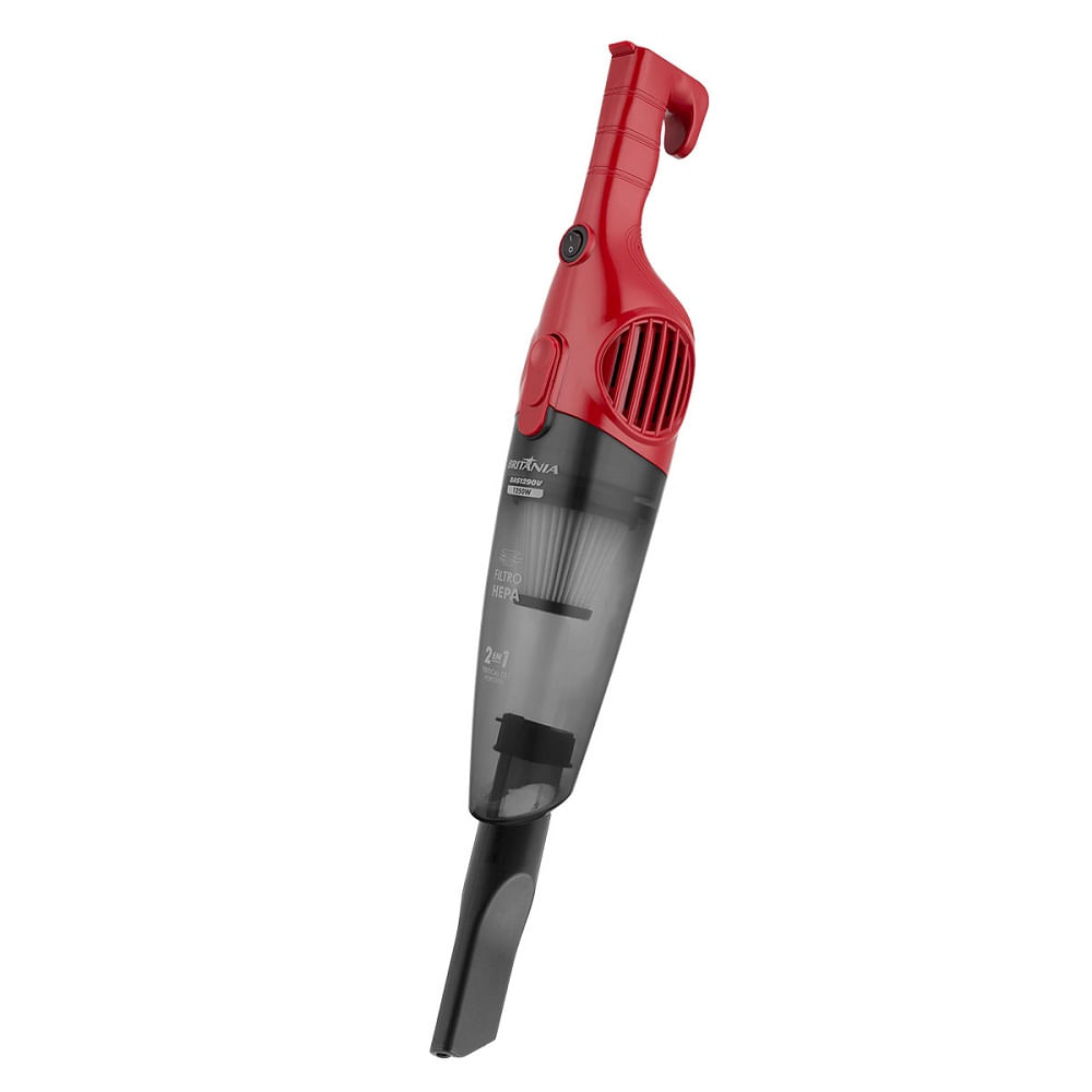 Aspirador de Pó Britânia com Filtro 2 em 1 Vertical Vermelho BAS1290V – 127 Volts - Image 10