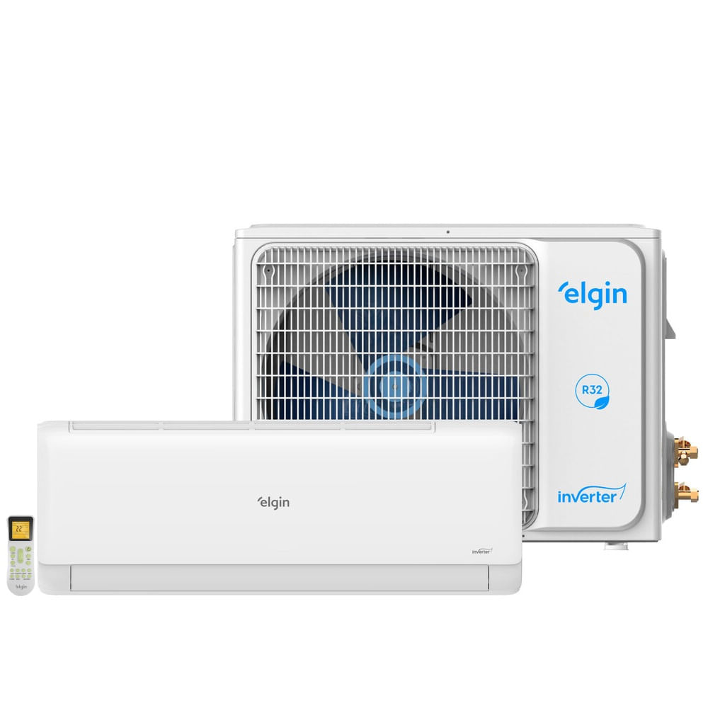 Ar Condicionado Split Elgin Eco Inverter III Wi-Fi 12000 BTU/h Quente e Frio 45HJQI12C2WF - 220 Volts