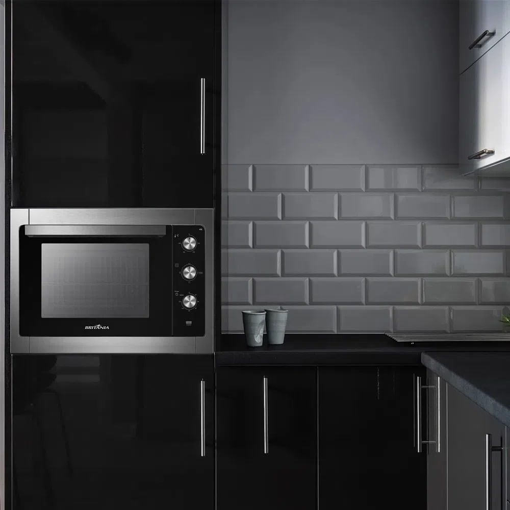 Forno Elétrico de Embutir Britânia 47 Litros Limpeza Prática Inox BFE47P - 220 Volts - Image 7