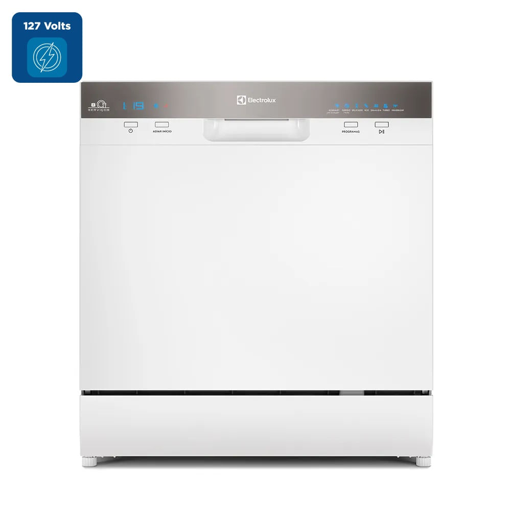 Lava Louças Electrolux 8 Serviços Branca LL08B - 127 Volts - Image 2