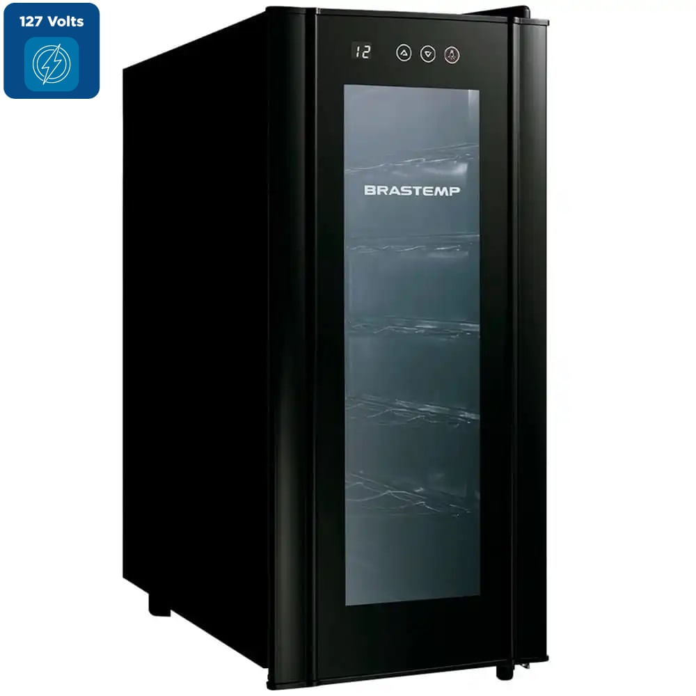 Adega Brastemp 12 Garrafas com Painel Touch Preta BZC12BE – 127 Volts - Image 2