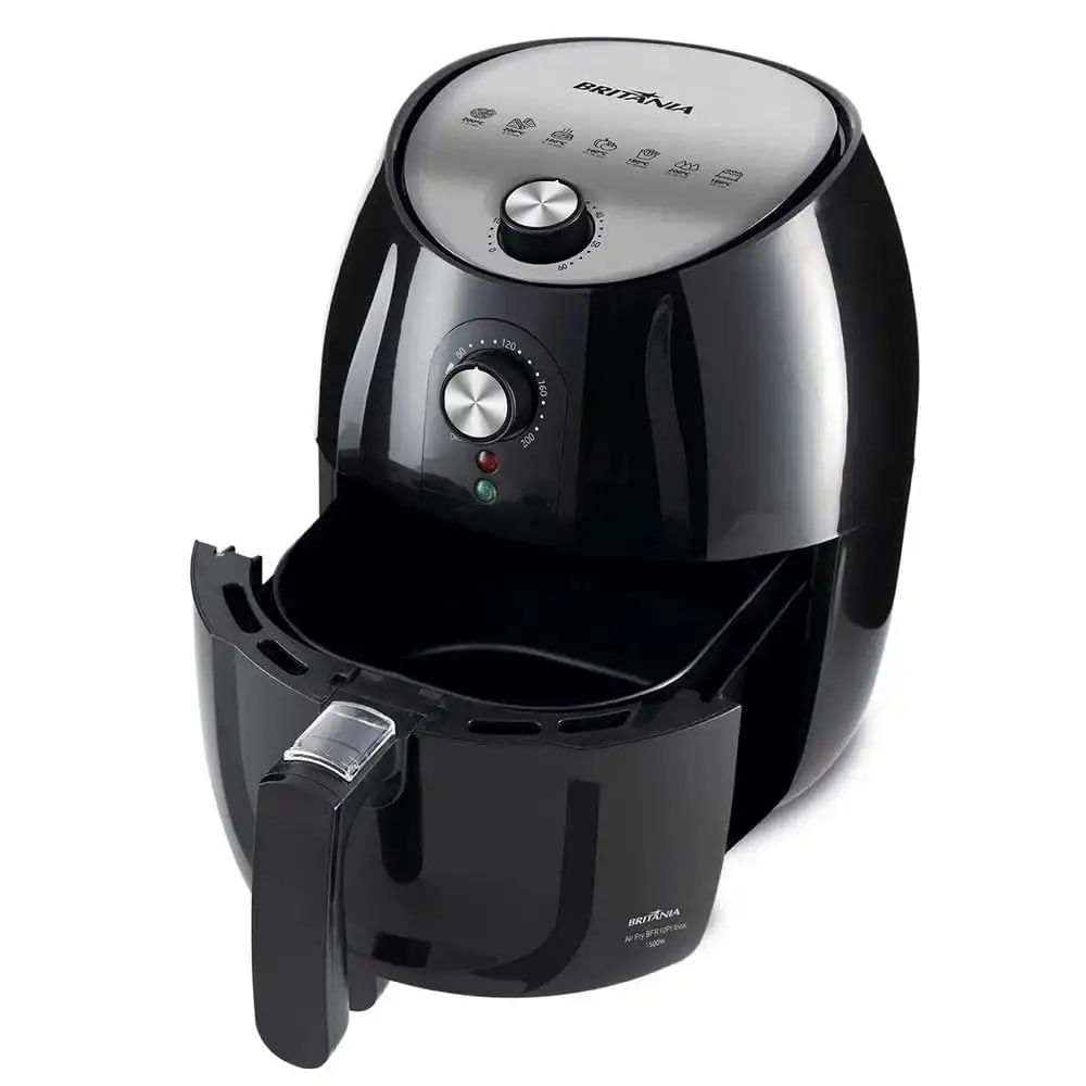 Air Fryer Britânia 4,1 Litros 1500W Preta 220V BFR10PI - Image 4