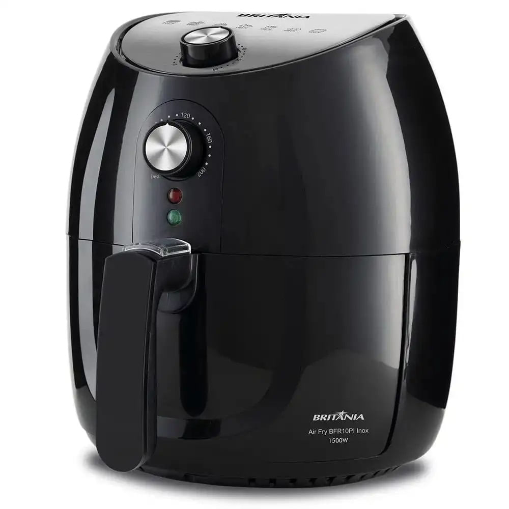 Air Fryer Britânia 4,1 Litros 1500W Preta 220V BFR10PI - Image 3