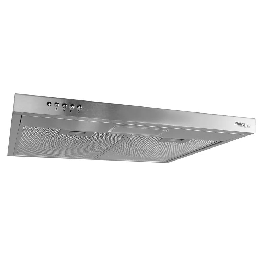 Depurador e Exaustor Philco 60cm Slim 3 Velocidades Inox PDR60I - 220 Volts - Image 3